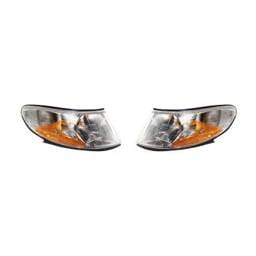 New Front Turn Signal Lights Pair Compatible With Saab 9-3 1999-02 2003 4676466 4676458 46-76-466