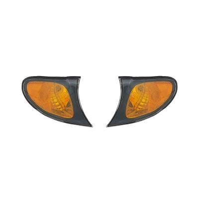 New Amber Turn Signal Light Pair Compatible With Bmw 325Xi 02-05 63-13-7-165-859 Bm2521109 thumbnail 2