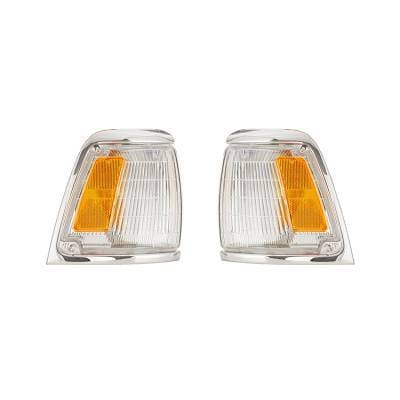 New Side Marker Light Pair Compatible With Toyota Pickup 1992-95 81610-35100 8162035100 8161035100 thumbnail 2