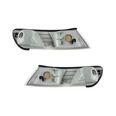 New Pair Turn Signal Lights Compatible With Mercury Grand Marquis Fo2551124 Xw3z15a201ab thumbnail 5