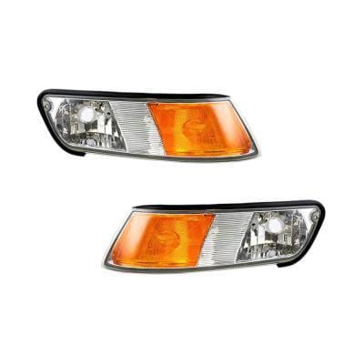 New Pair Turn Signal Lights Compatible With Mercury Grand Marquis Fo2551124 Xw3z15a201ab thumbnail 2