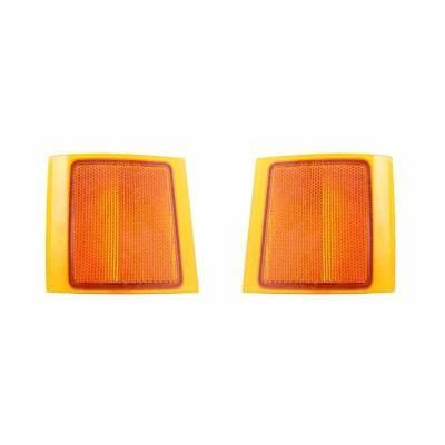 New Pair Of Side Marker Light Compatible With Chevrolet Suburban 1500 Tahoe 5977460 5977459 thumbnail 2