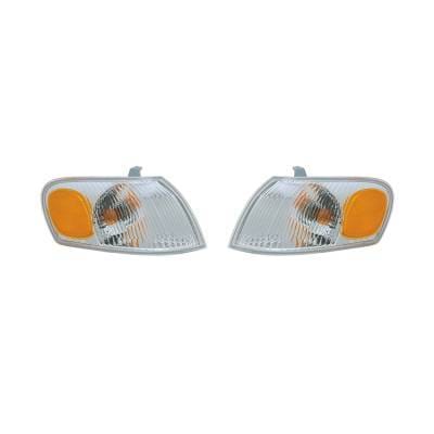New Pair Of Turn Signal Lights Compatible With Toyota Corolla 1998-00 8151002040 To2521150