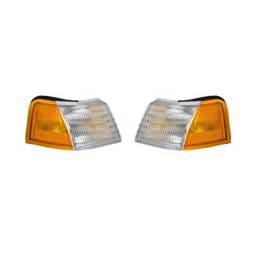 New Pair Of Turn Signal Lights Compatible With Ford Thunderbird 89-92 Fo2521111 Fo2520113 E9sz 13201