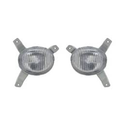 New Fog Lights Pair Compatible With Chevrolet Aveo Sedan 2007-2010 2011 Gm2593164 96650541 96650540