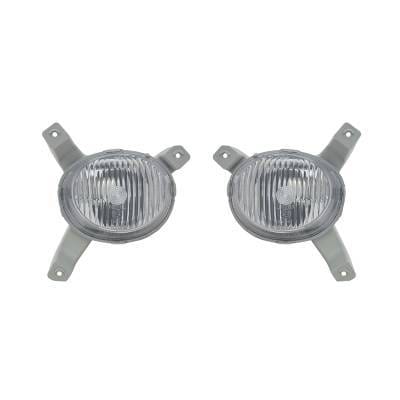 New Fog Lights Pair Compatible With Chevrolet Aveo Sedan 2007-2010 2011 Gm2593164 96650541 96650540 thumbnail 2