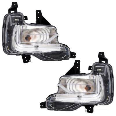 New Pair Of Turn Signal Lights Compatible With Buick Enclave 3.6L 2018 2019 2020 2021 By Part