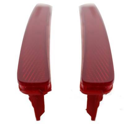 New Pair Of Reflector Lights Compatible With Toyota Corolla 1.8L 2.0L 2019 2020 2021 2022 2023 By thumbnail 7