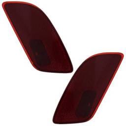 New Pair Of Reflector Lights Compatible With Volkswagen Id.4 2021 2022 By Part Numbers Vw1185117
