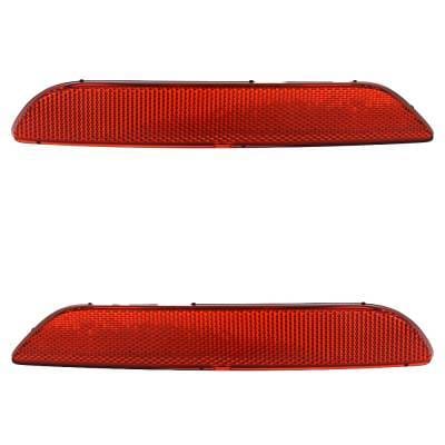 New Pair Of Reflector Lights Compatible With Volkswagen Taos Trendline Sport Utility 2022-2023 By