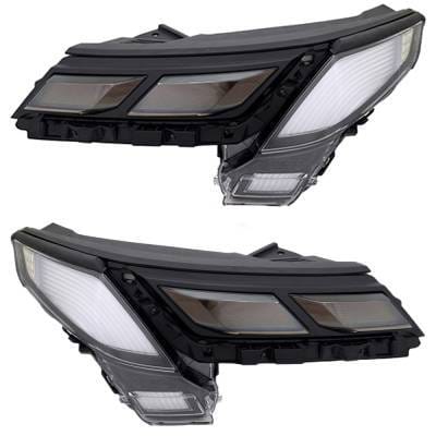 New Pair Of Daytime Running Lights Compatible With Hyundai Palisade 2023-2024 By Part Numbers