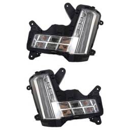 New Pair Of Turn Signal Lights Compatible With Cadillac Escalade 2015-2020 By Part Numbers Gm2531139