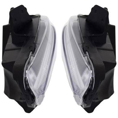 New Pair Of Turn Signal Lights Compatible With Chevrolet Malibu 2019-2024 By Part Numbers Gm2563120 thumbnail 7