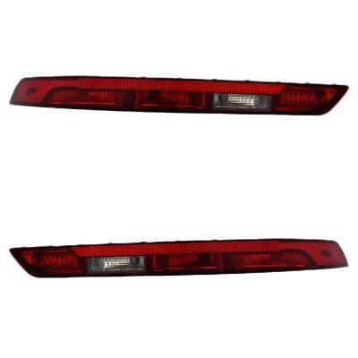 New Pair Of Back Up Light Compatible With Audi Q5 Technik Sport Utility 4-Door 2021-2024 By Part