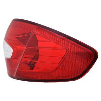 New Right Outer Tail Lights Compatible With Ford Fiesta Titanium Sedan 4-Door 1.6L 2011 2012 2013 By