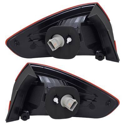 New Pair Of Outer Tail Lights Compatible With Ford Fiesta Titanium 2011-2013 By Part Numbers thumbnail 3