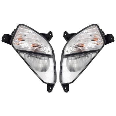 New Pair Of Turn Signal Lights Compatible With Kia Forte 1.6L 2.0L 2022 2023 2024 By 17-6043-00-9
