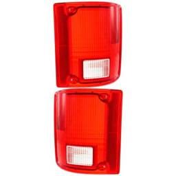 New Halogen Tail Light Pair Of Lens Compatible With Chevrolet C10 Suburban Base Sport Utility 4 Door