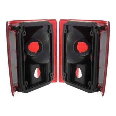 New Halogen Tail Light Pair Of Lens Compatible With Chevrolet C10 Custom Deluxe Standard Cab Pickup thumbnail 3