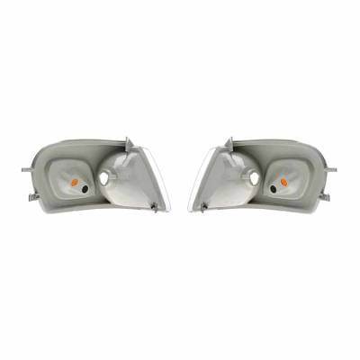 New Pair Of Turn Signal Light Compatible With Oldsmobile Silhouette 97-04 15130499 Gm2521155 thumbnail 5