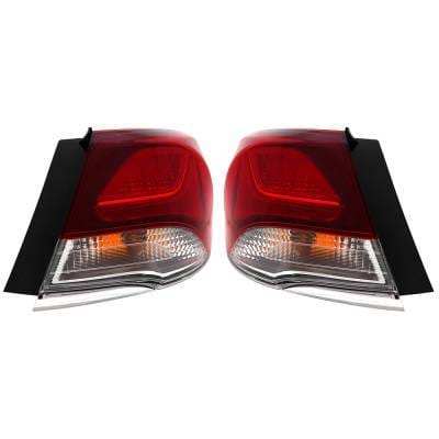 New Led Outer Tail Lights Compatible With Hyundai Sonata Limited Sedan 2019 By Part Number thumbnail 5