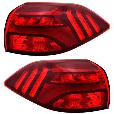 New Led Outer Tail Lights Compatible With Hyundai Tucson Sport Utility 2019 2020 2021 By Part Number