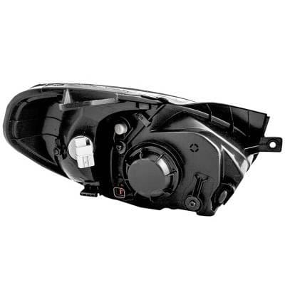 Halogen Headlight Assembly Left Driver Side Compatible With 2007-2011 Hyundai Accent Clear Lens thumbnail 3