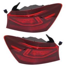New Led Outer Pair Tail Lights Compatible With Kia Forte Ex Sedan 4 Door 2.0L 2019 2020 2021 By Part