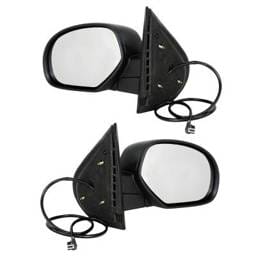 New Door Mirrors Pair Fits Gmc Sierra 1500 2007-2013 Gm1320325 20809948 20843116