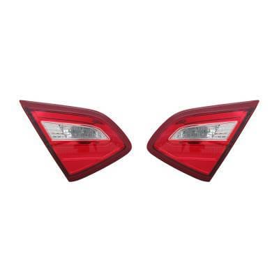 New Inner Tail Light Set Of 2 Compatible With Nissan Altima 2016 Ni2802110 26540-9Hs0a 265459Hs0a