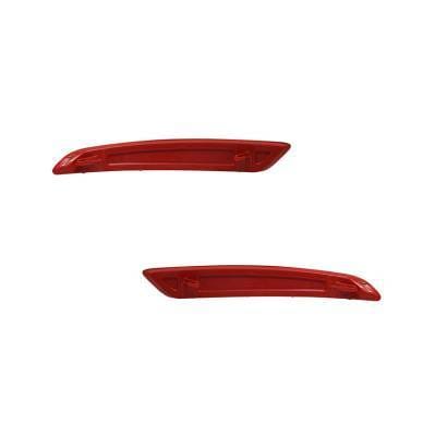 New Pair Of Reflector Lights Compatible With Ford Fiesta 2014-2015 Bs7z-13A565-A Fo1185108 Fo1184108 thumbnail 5