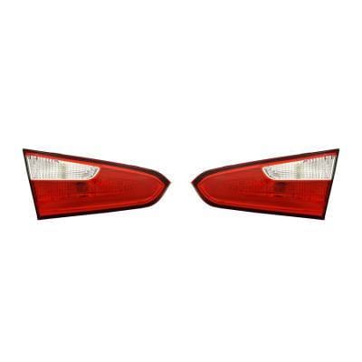 New Inner Tail Light Pair Compatible With Kia Forte Sedan 2014-16 92404-A7000 92403A7000 92404A7000 thumbnail 2