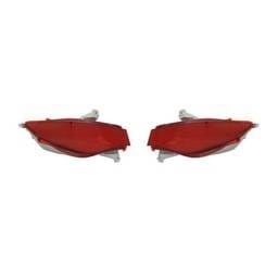 New Pair Of Outer Reflector Lights Compatible With Mazda Cx-7 2010-12 Eh44-51-650 Eh4451660
