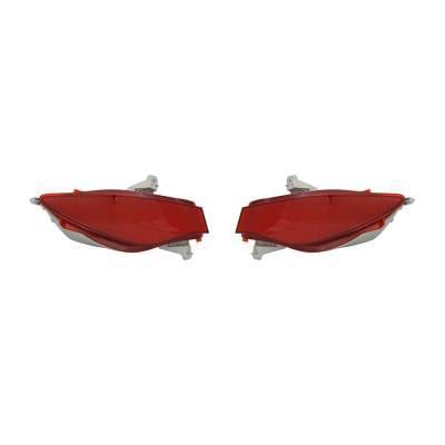 New Outer Reflector Light Pair Compatible With Mazda Cx-7 2010-2012 Ma2892100 Eh44-51-650 Eh4451660
