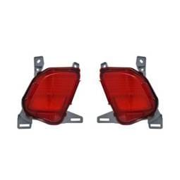 New Reflector Light Pair Compatible With Toyota Highlander 2014-16 81480-0E020 814900E020 814800E020