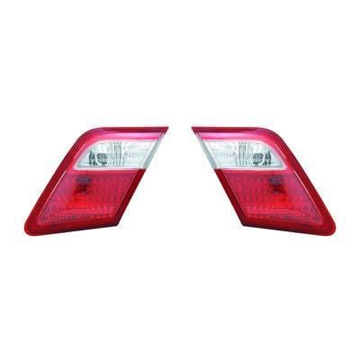 New Inner Tail Lights Pair Compatible With Toyota Camry Xle 2007-09 81580-06120 81590-06120 thumbnail 2