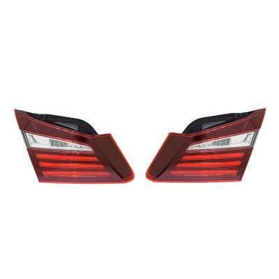 New Inner Pair Tail Light Compatible With Honda Accord 2016-2017 34150-T2a-A21 34155-T2a-A21