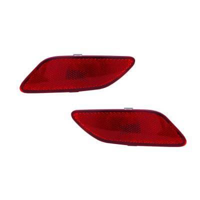 New Pair Of Rear Side Marker Lights Compatible With Chevrolet Captiva Sport 12-14 96830944 Gm2861111