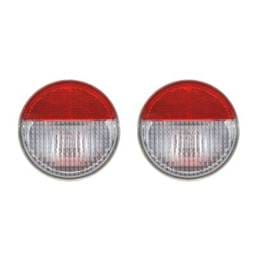 New Pair Of Back Up Lights Compatible With Gmc Envoy Xl Sle Slt 2002-06 15000128 Gm2882102