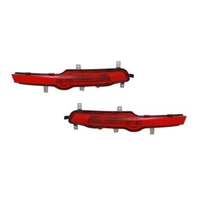 New Pair Of Reflector Lights Compatible With Kia Sportage 2011 2012 924053W210 92406 92406 3W210