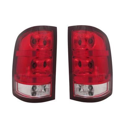 New Left And Right Tail Lights Compatible With Gmc Sierra 2500 3500 Hd 20840274 Gm2801250 20840273