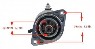 12 Volt Starter Compatible With 1985-1988 Ski-Doo Citation 248Cc 1989-1991 Safari Citation 1986-1992 thumbnail 10