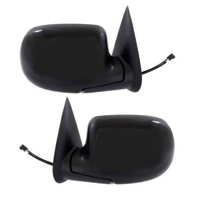 New Door Mirrors Pair Fits Gmc Sierra 2500 Hd 01-02 15179829 15179830 Gm1321226 thumbnail 3