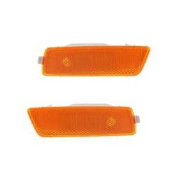 New Pair Of Side Marker Light Compatible With Volkswagen Jetta 2005-08 1K5945072a 1K5945071a
