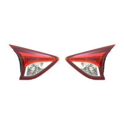 New Inner Tail Light Pair Compatible With Mazda Cx-5 2013 2014 15 16 Kd53-51-3F0d Kd53513g0d