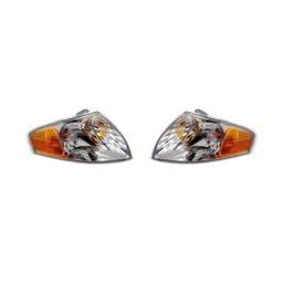New Pair Of Turn Signal Lights Compatible With Mazda 626 2000-2002 Ma2530112 Gg2a51060b Ma2531112