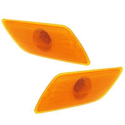 New Pair Of Front Side Marker Lights Compatible With Ford Focus St Svt Zts Ztw Zx3 Zx4 Zx5 Zxw thumbnail 7