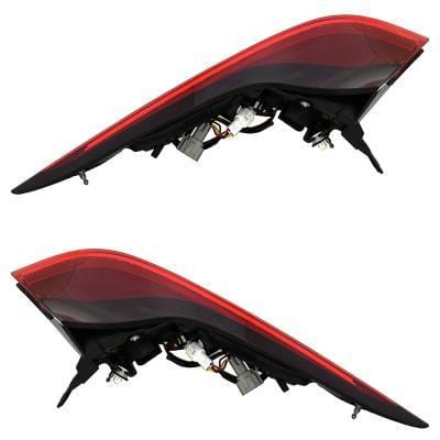 New Led Tail Lights Compatible With Nissan Rogue S Sport Utility 2021 By Part Number 26550-6Rr0a thumbnail 5