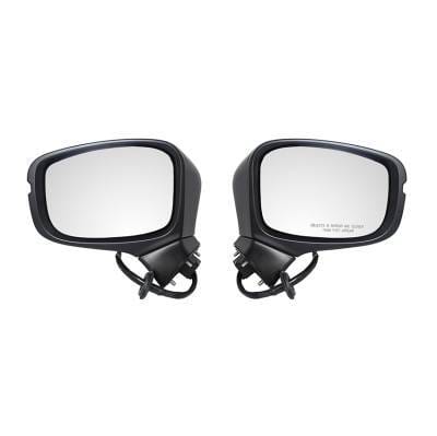 New Door Mirror Pair Fits Honda Odyssey Ex Ex-L Lx 2018 Power Fold 76250Thra31ze thumbnail 6