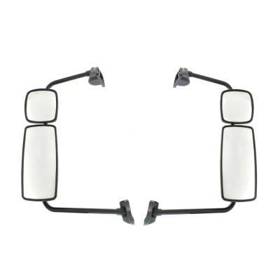 New Door Mirror Pair Fits Freightliner Heavy Duty Columbia 2004-15 2016 With Arm thumbnail 5